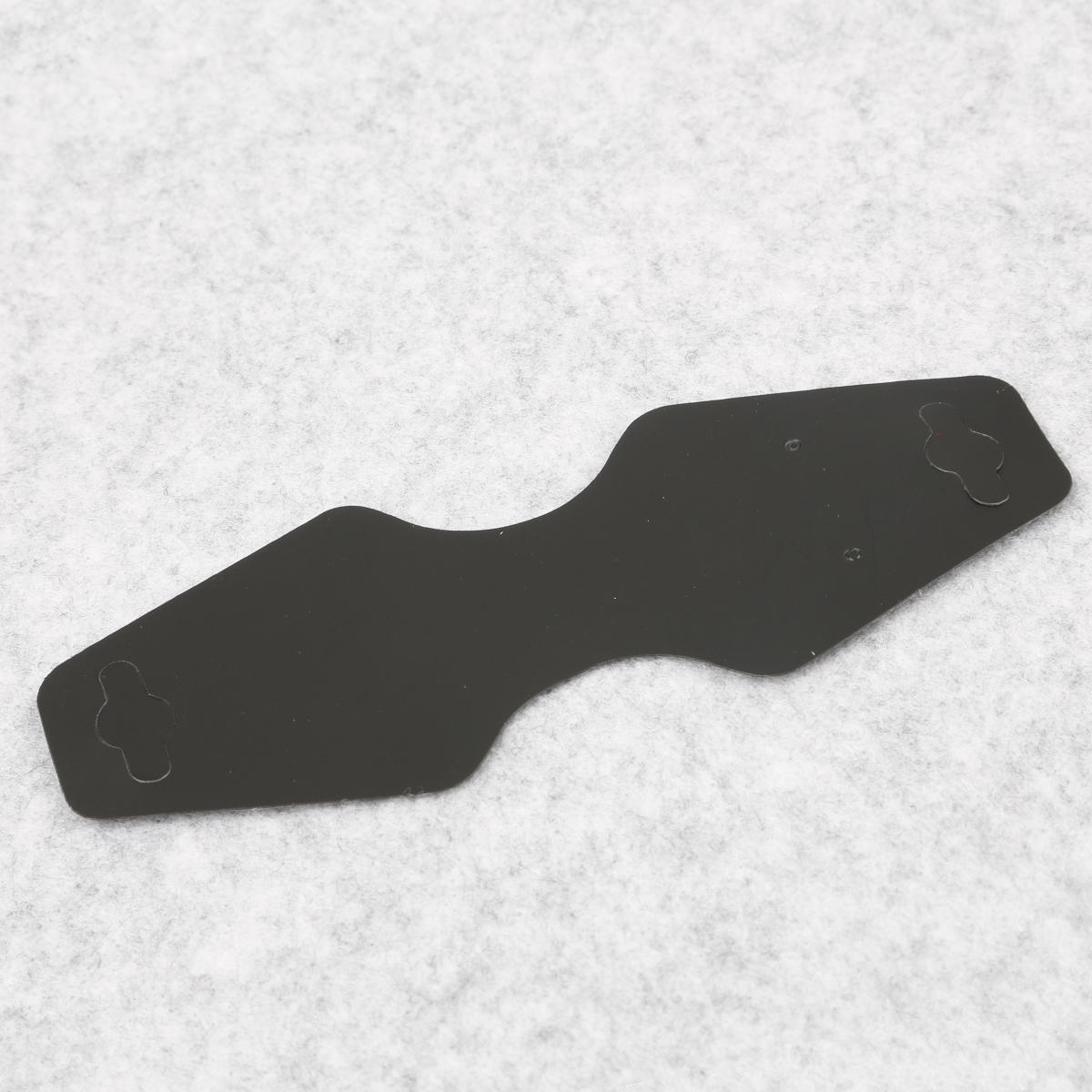 

100 шт./пакет, крафт-бумага, лента для волос, упаковка для карточек, ПВХ-бирки, демонстрационные карты для ювелирных изделий, серьги, браслет, ожерелье, подвесные открытки 5x12.5cm