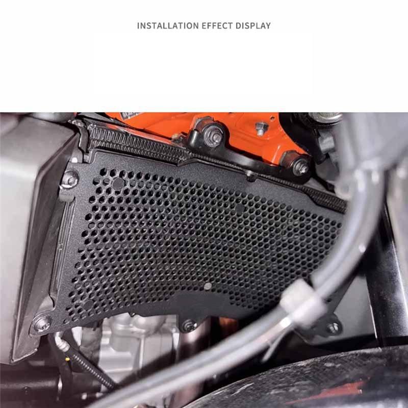 A28G-Motorcycle Radiator Guard Radiator Guard For DUKE 390 Radiator Protection Grille Motorcycle Accessories