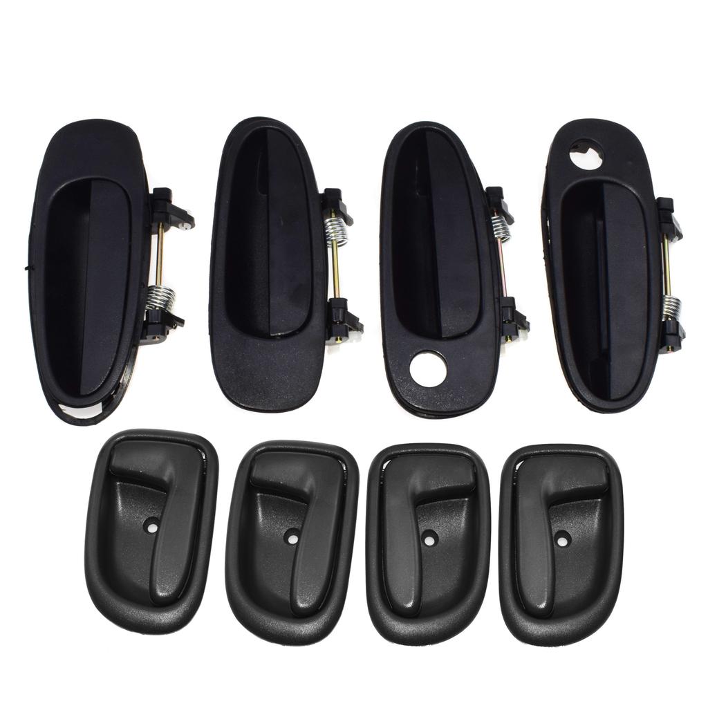 Exterior & Interior Door Handle Left Right Driver Passenger or  Door Lock For Toyota Corolla Geo Prizm 1993 1994 1995 1996 1997