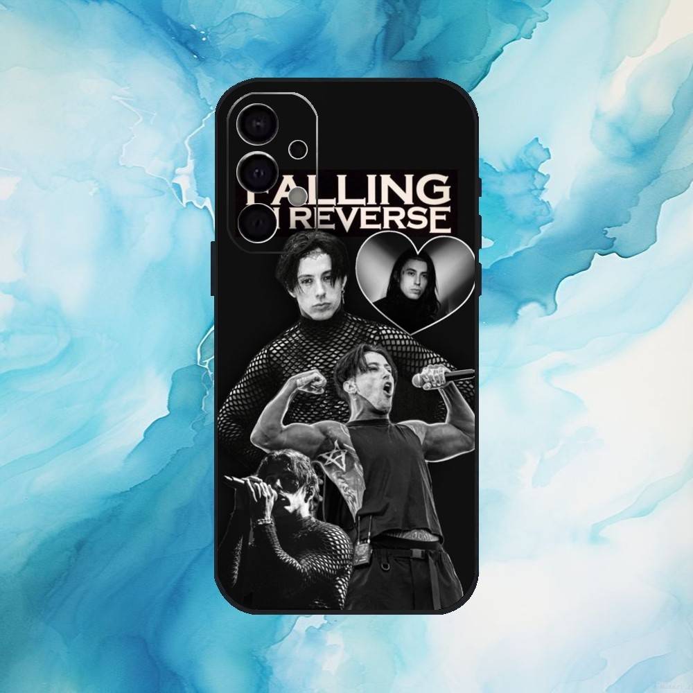 

F-FallingS In Reverse Band Phone Case For Samsung Galaxy A73,A72,A71,A70,A53,A52,A51,Others Soft Black Cover Samsung a73 5g