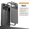 Luxury Rugged Aluminum Alloy Slim Frame Case For IPhone 13 14 15 16 17 Pro Max Fashion Metal Backplane Shockproof Protect Cover