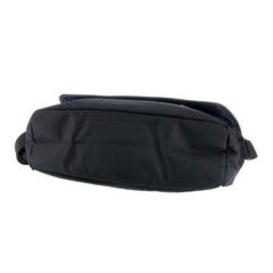 AVIREX Flap Shoulder Bag Messenger Bag Black 1.
