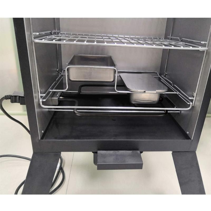 Elemento riscaldante per griglia affumicatore elettrica con termostato regolabile Cavo Tubo riscaldante per griglia Elemento riscaldante Materiale metallico