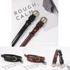 Elegant Womens Thin Pu Leather Belt With Metal Pin Buckle For Business And Casual Outfits
