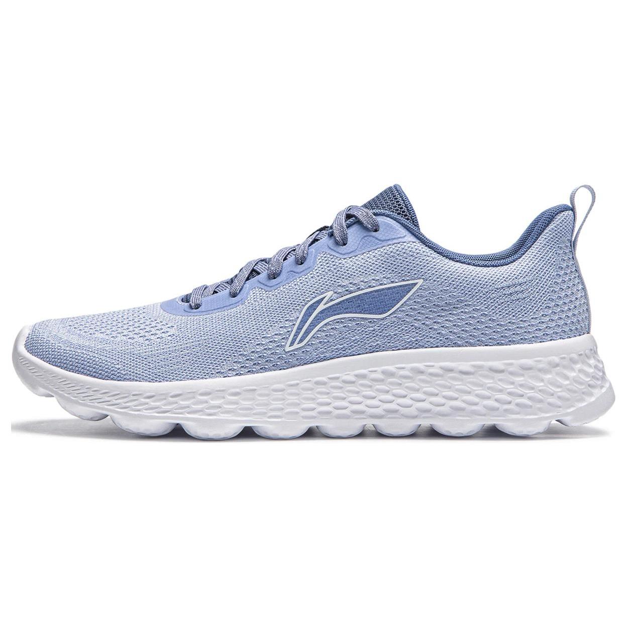

New LiNing Cloud Motion Cushioned Slip Resistant Breathable Reflective Low Top Casual Running Shoes Men s Chuan Gray Blue ARSU023-2 43