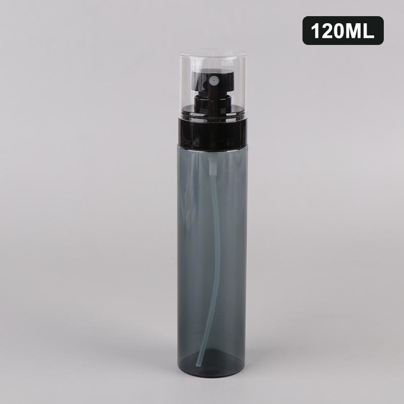 30/60/100/120ml Butelka z rozpylaczem Podróżny dozownik Pusta Przezroczysta/Czarna Makijaż Alkohol Bardzo drobna mgiełka Nawilżanie twarzy Przenośny