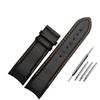Pasek do zegarka ze skóry naturalnej 22mm 23mm 24mm do Tissot T035.407A T035.617A 627A Pasek do zegarka Bransoletki Klamra motylkowa