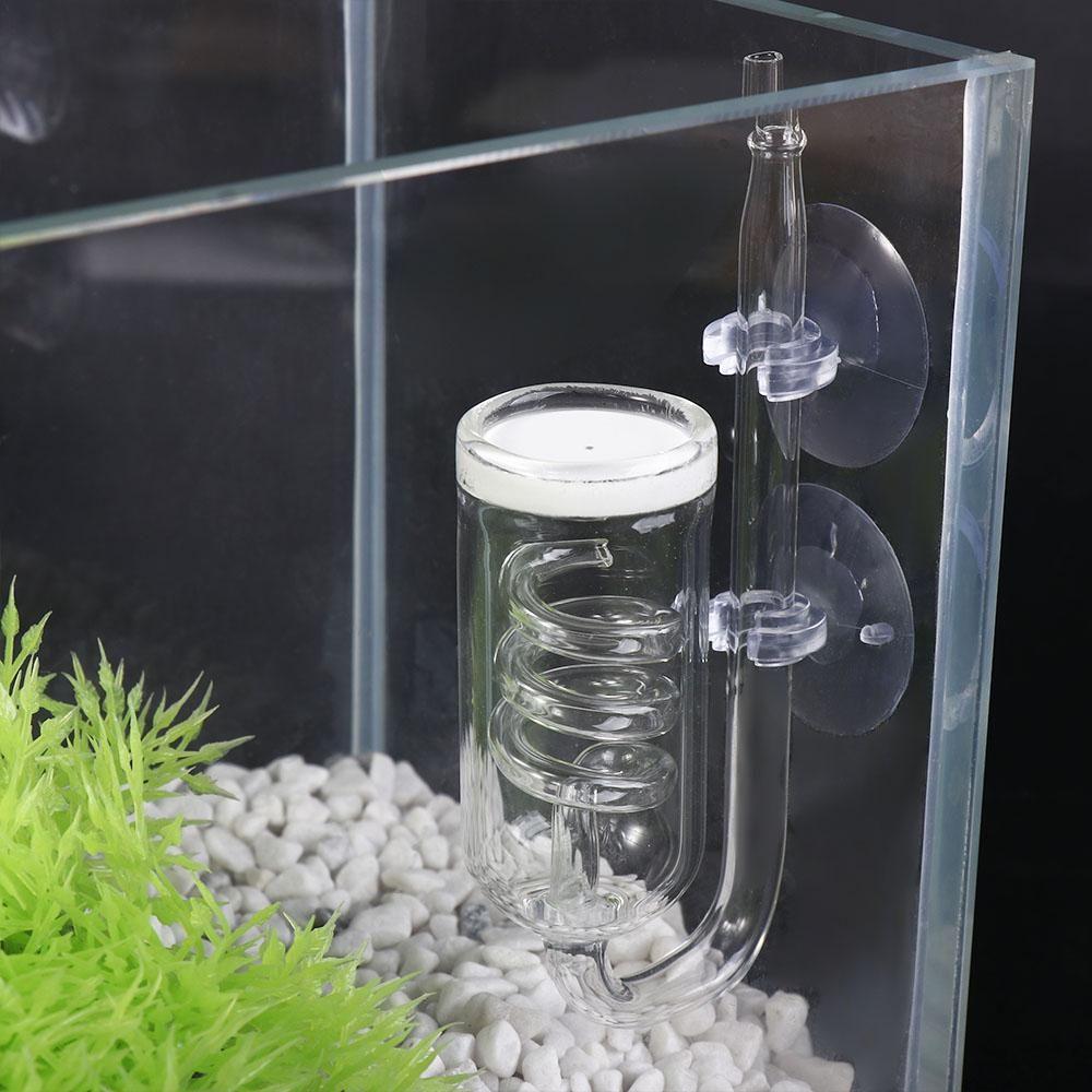 Practical 2025 Aquarium Household With Suction Cup Clip Dioxide Reactor Fish Tank Accessories CO2 Diffuser Aerator Pump