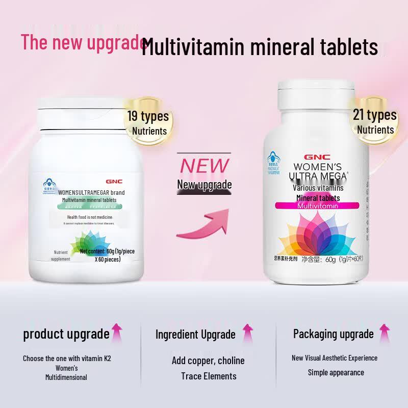GNC Multi-Vitamin- und Mineralstofftabletten