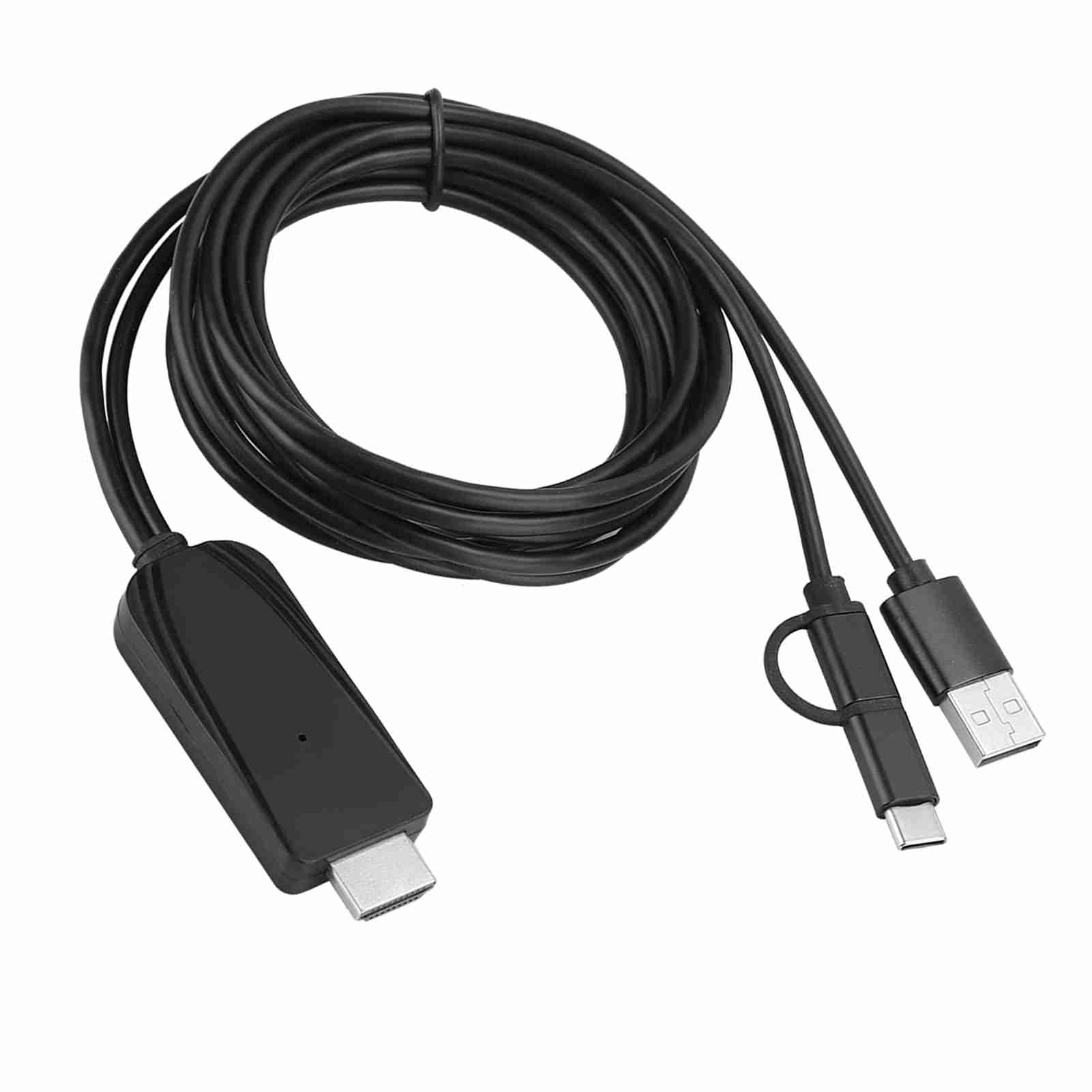 

1080P HD USB C адаптер кабель Bluetooth тот же экран кабель для Android мобильный телефон