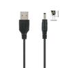 USB To DC Adapter Cable USB Charging Cable Converter Cord with 2 Male Connectors