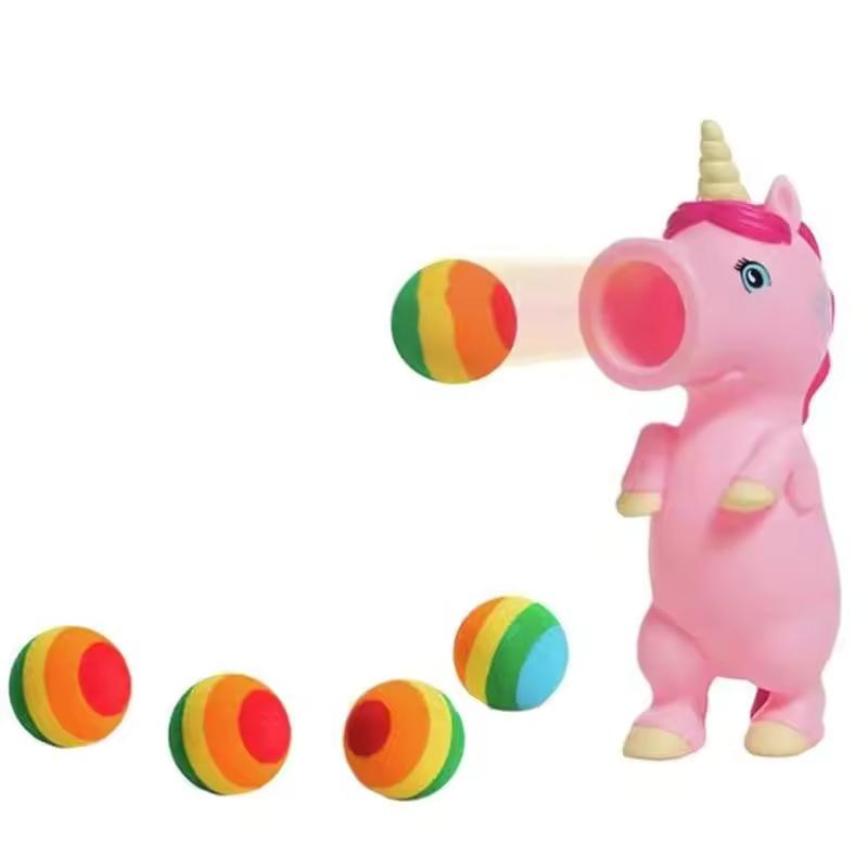 Balle de tir à presser Animal Mousse d'animal mignon Jouet pour enfant Gadget étrange Jouet sensoriel anti-pression Autisme pincer