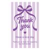 In-Stock Rectangular Thank You Stickers for Airplane Box Sealing, Gift Box Packaging, Decorative Coated Paper, Self-Adhesive.