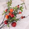 Plastic Simulation Pomegranate Fruit Realistic Fake Plants  Home Living Room Decor