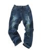 Antiqua Harako Denim XL Vintage Relaxed Comfortable Fit Women's Pants, PL-00036, (22), Blue, Fit,