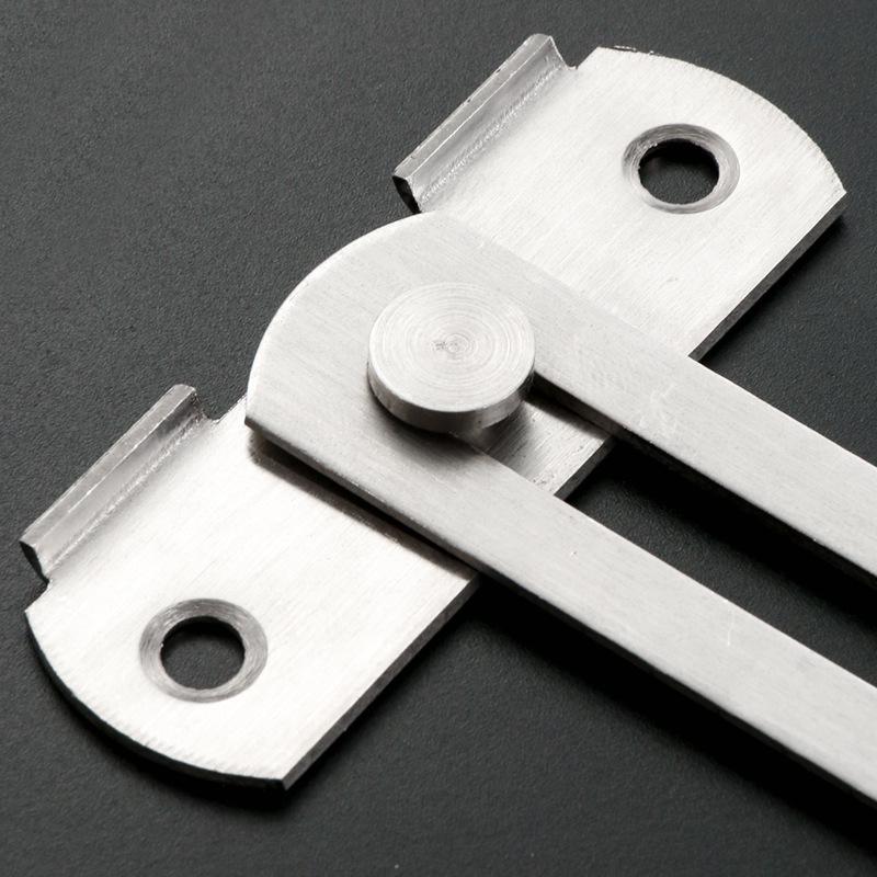 90° Stainless Steel Anti-Theft Door Latch for Barn & Pet Cage