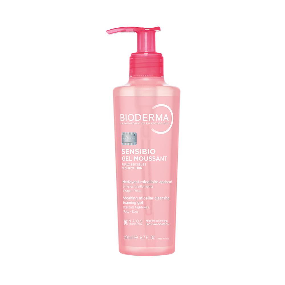 [bioderma] Sensibio Гель-пенка 200 мл (Успокаивающий пенящийся гель-мицелляр для умывания)