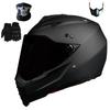 Full Face Motorcycle Helmet Men Women Off-Road Electric Bike ATV Dirt Racing
