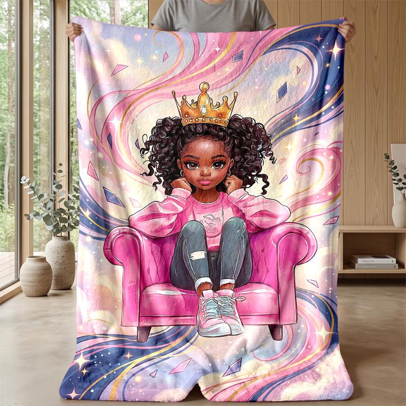 Royal Bubble Fantasy Theme blanket Lightweight Warm Flannel Blanket Decorative Throw Blanket for Home Decoration