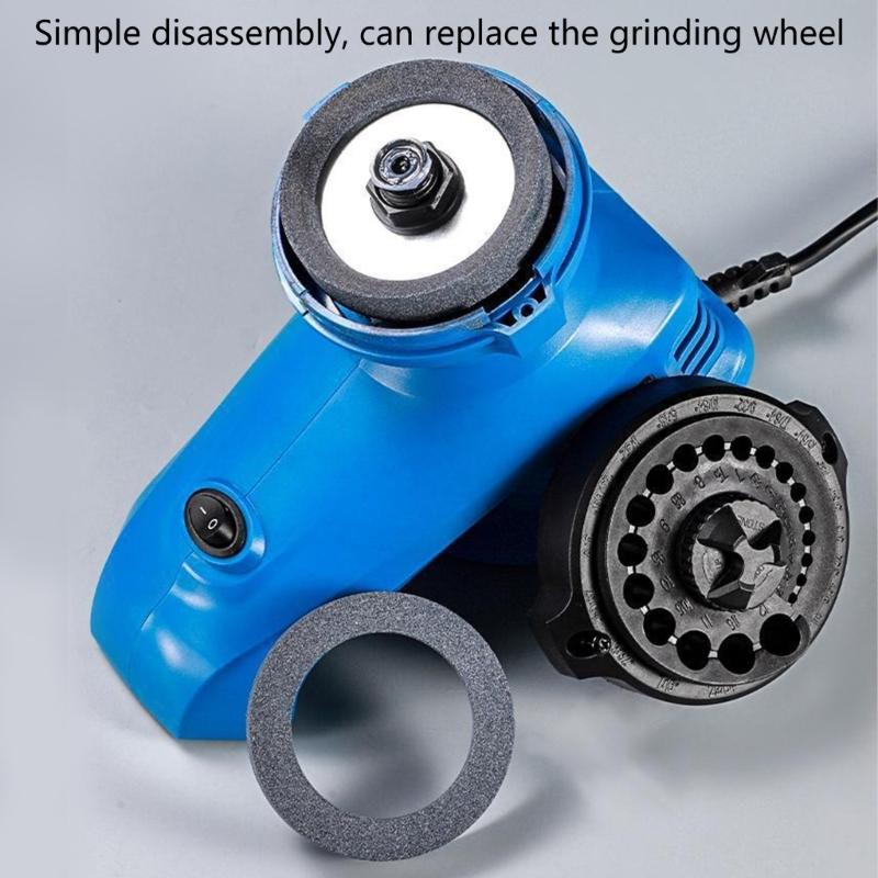 Drill Bit Sharpener Power Drill Bit Sharpeners for 3-12mm Bits Multipurpose Drill Bit Grinding Sharpener for Twist Bits