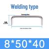 Stainless Steel U-Shaped Pull Handle for Cabinets, Wardrobes, and Electrical Boxes