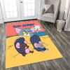 Tom And Jerry Party rug for living rooms, bedrooms, home décor, and as gifts.