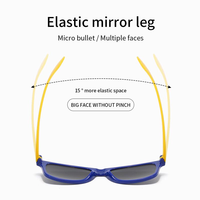 Fashion Children's Sunglasses Flexible Outdoor Kids Sun Glasses Summer UV400 Boy Girl Eye Protection Eyeglasses Gafas De Sol