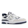 New Balance Two Tone Leather Fabric 550 Sneakers Bb550stg White