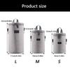 Portable Lens Storage Bag Cylindrical Design Featuring Oxford Cloth Protect Equipment from Scratches and Moisture