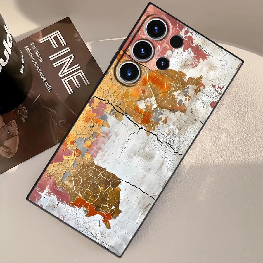 Funda Phone Cover Case for Samsung Galaxy S21 S25 Ultra S9 S20 S22 S23 FE S24 Plus Retro Rust Marks