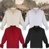 Medieval Bestselling Ruffled Puff Sleeve Shirt Vintage Men's Solid Color Cosplay Costume