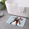 Game Honkai Star Rail Boothill And Argenti Non-slip Doormat Floor Mat Carpet Rug for Kitchen Entrance Home Bathroom Footpad Mats