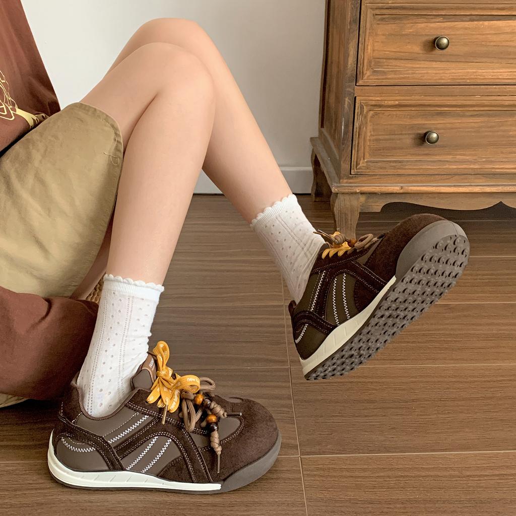 Queen Fan Retro Casual Platform Training Shoes Women's 2025 New Autumn Skirt Versatile Low-top Sports Shoes