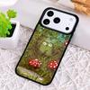 Hippie Mushroom Frog Shrooms Soft Phone Case for iPhone 17 Air 16 15 11 12 14 13 Pro Max Shockproof Cover