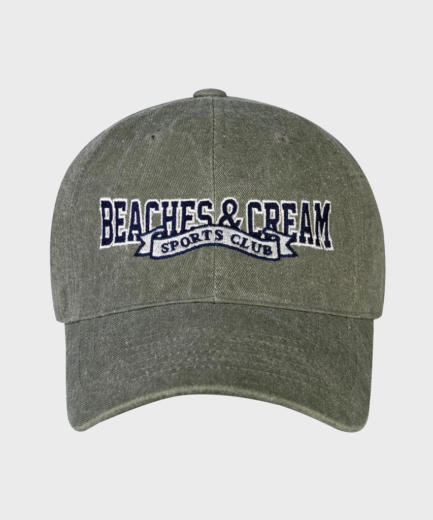 Bichiseuaenkeulim Sports Club Pigment Ball Cap-Khaki