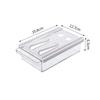 Fridge Organizer Under Shelf Drawer Pull Out Refrigerator Organizer Bin Clear Fridge Storage Container Freezer Kitchen Organizer
