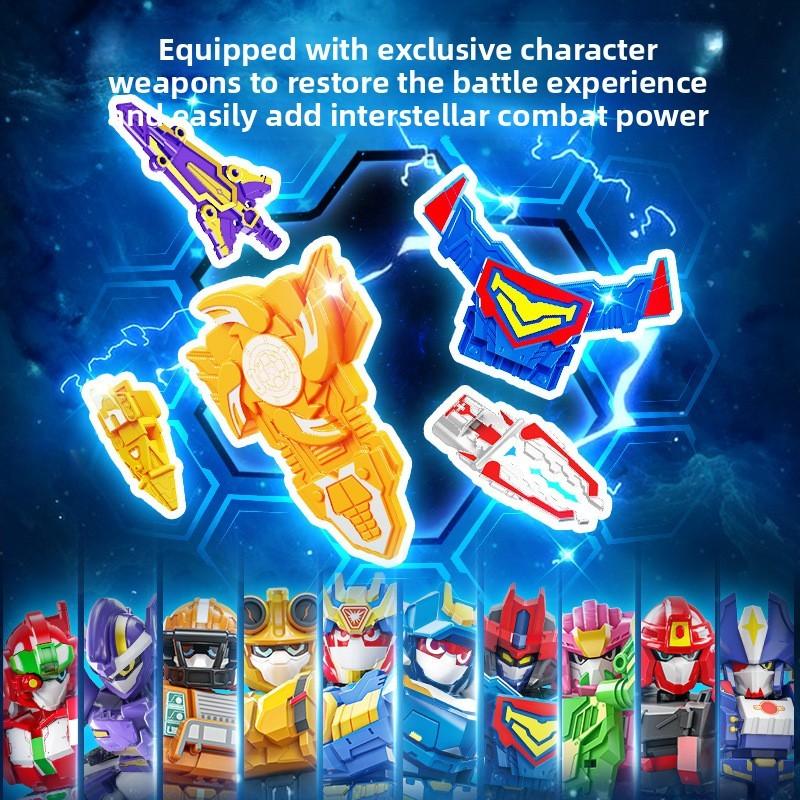 Metal Cardbot Building Blocks Set With Diy Assembly For Creative Kids And Collectors