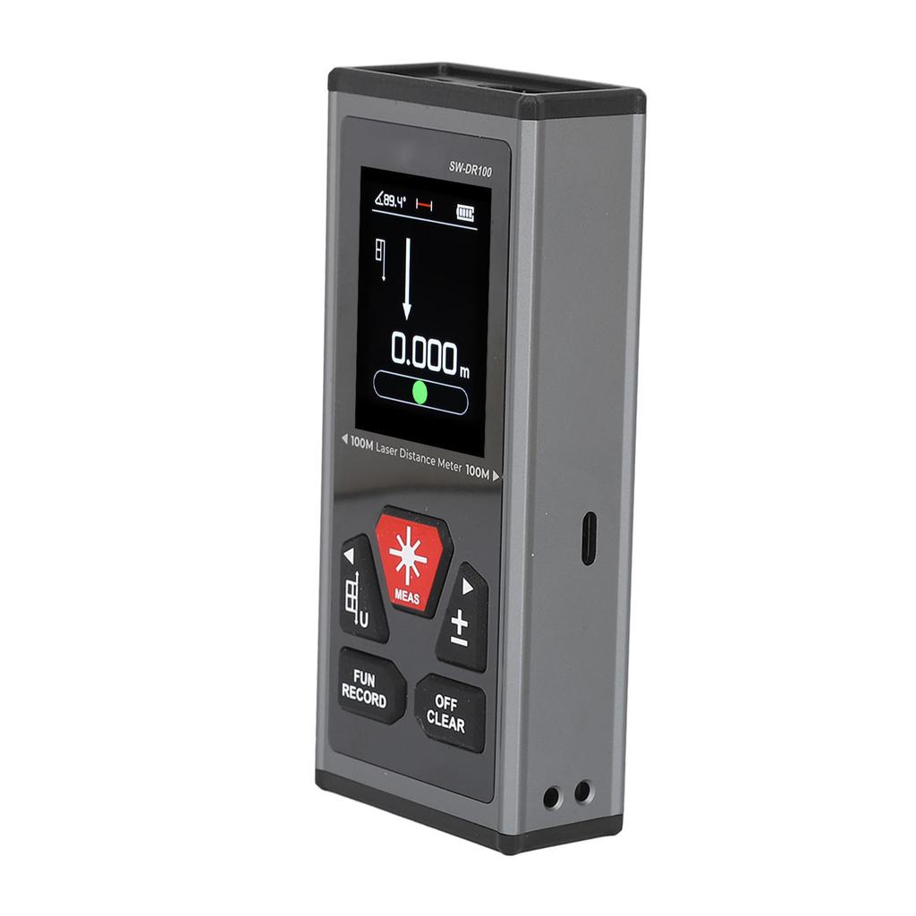 Doppel-Entfernungsmesser Hohe Genauigkeit Handheld-Infrarot-Zweiseitiges Messwerkzeug mit Magnetismus