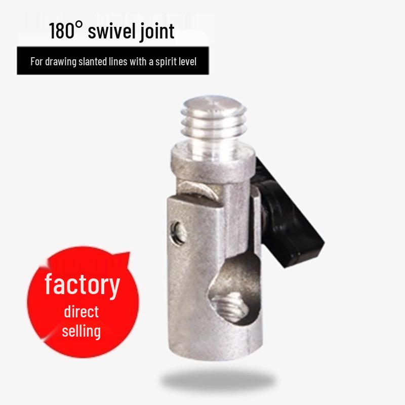 All-Metal Universal Aluminum Laser Level Tripod with Thickened Bracket Adapter