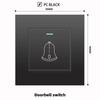 British 13A Socket with USB-C Fast Charging, Hong Kong & Macau Version, Black 3-Hole Square Pin 86 Panel