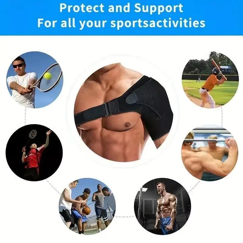 Orthopedic Shoulder Brace With Pressure Pad Left Right Support Belt For Back Pain Relief