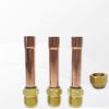1/4 3/8 1/2 3/4 Inch SAE/Standard 45 Degree Brass Connector Copper Tube End Feeding Connector Adapter Air Conditioner