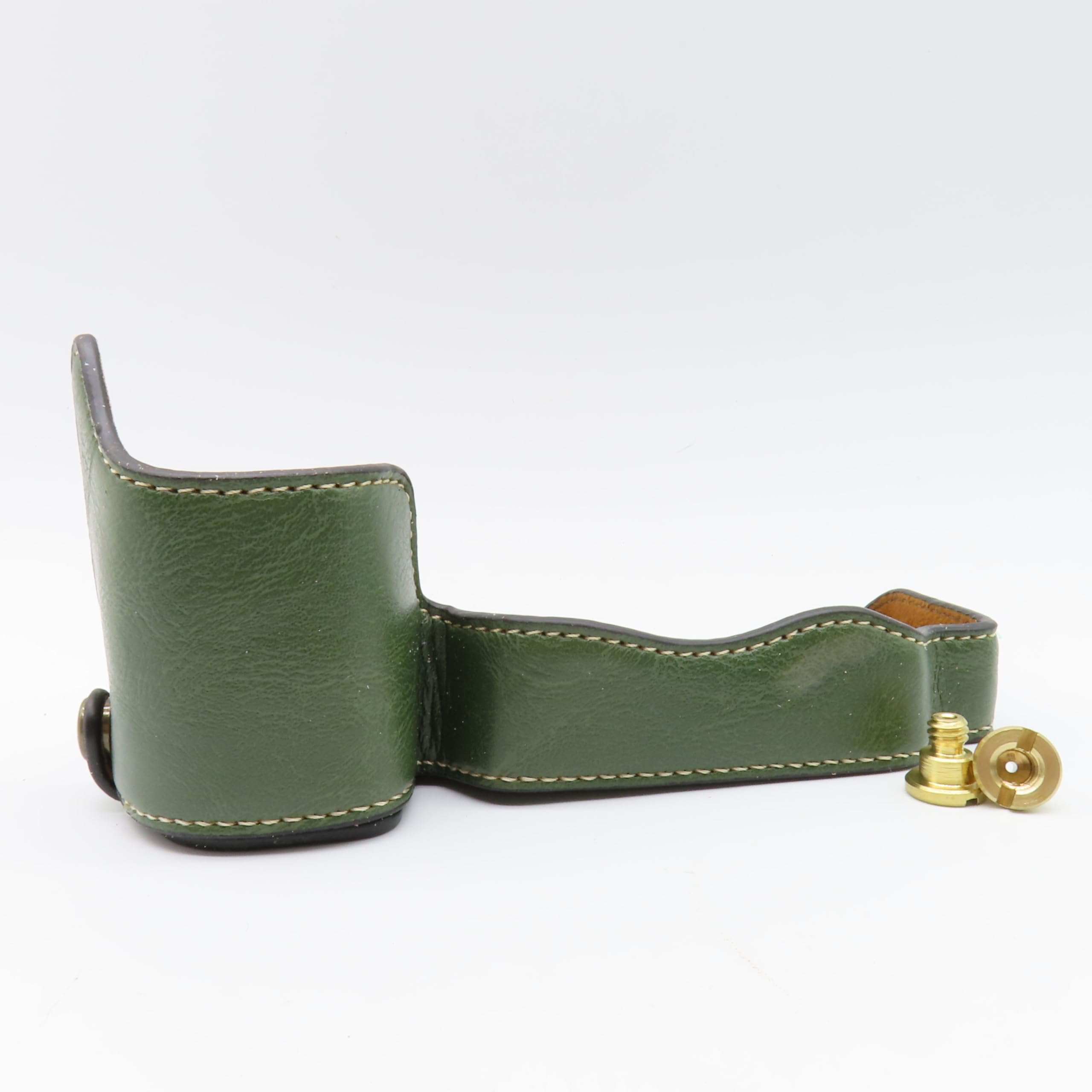 

Synthetic Leather Case for Nikon Bottom Opening Protective Jacket Cover D850, (Green) зелений