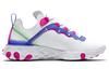 Nike React Element 55 Bianco Rosa Fuoco Donna BQ2728-104
