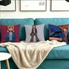 Matthew Patel S-Scott Pilgrim Pillow Case Square Double-Sided Sofa Cushion Cover Bedroom Bedside Pillow