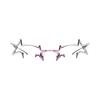 Gentle Monster Milky Way 02P Silver Lensless Unisex Eyewear