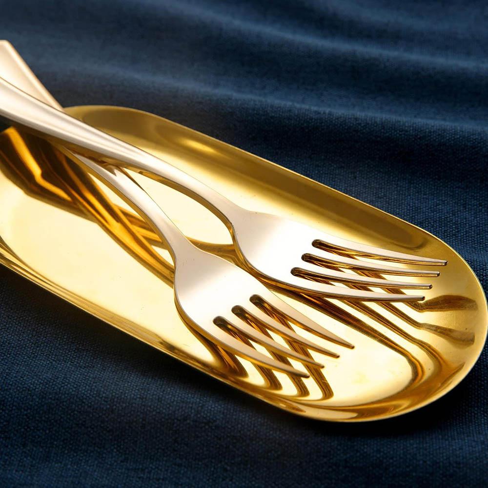 Gold Plastic Silverware - Disposable Gold Utensils - Heavyweight Plastic Cutlery set- Forks, Spoons, Knives