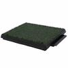 Dog Grass Potty Tray Large Capacity Reusable Odor Resistant Puppy Training Artificial Grass Pee Pad For Indoor Outdoor