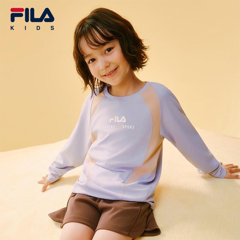 Fila Girls' Knitted Long-Sleeve T-shirt