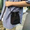 Men Casual Nylon Crossbody Sling Bag, Mini Shoulder Pouch with Coin Purse, Hand Washable, Durable Small Messenger Bag